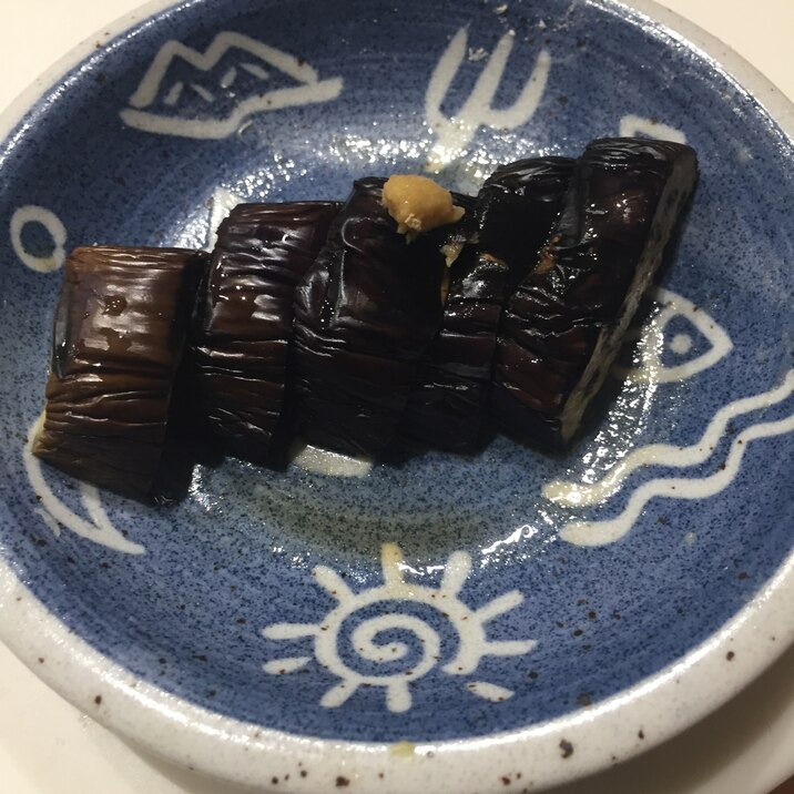 ナスのフライパンで油焼き！